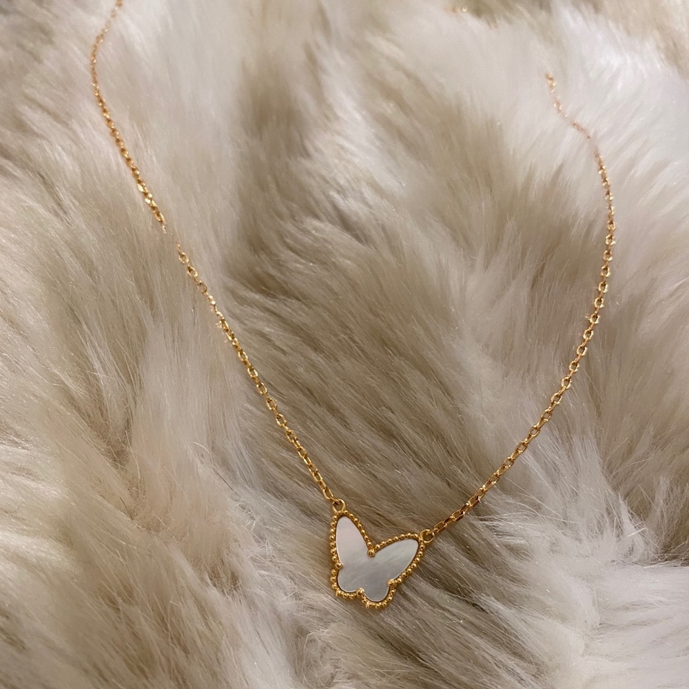 Golf Butterfly Necklace